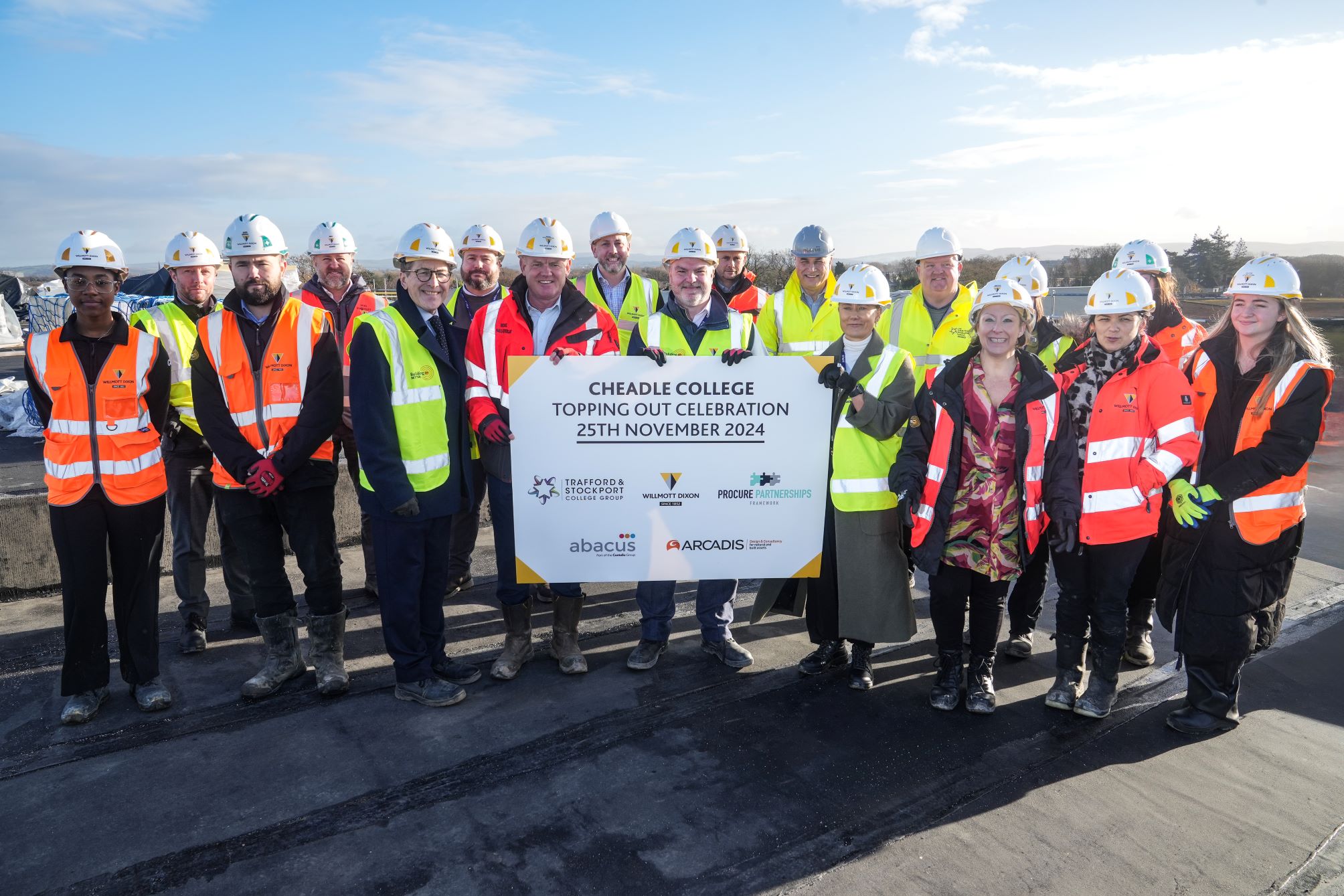 CHEADLE COLLEGE Topping Out.jpg