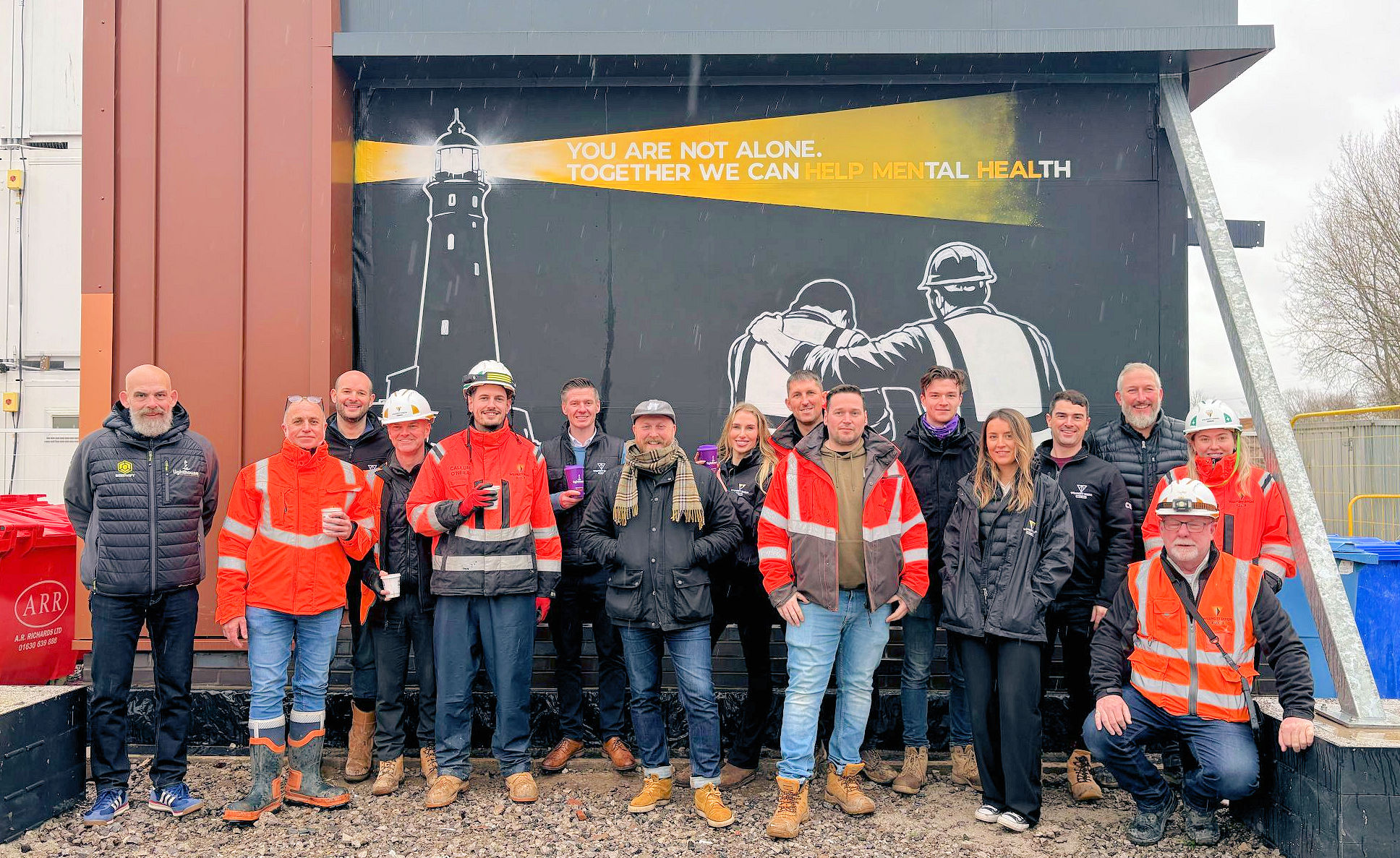 Willmott Dixon unveils mental health mural at University of ...