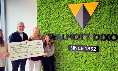 Willmott Dixon donates £10,000 to Berkshire children’s charity 