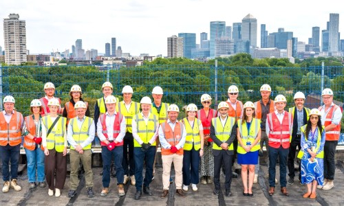 Willmott Dixon tops out £48.8m business school for Queen Mary University of London